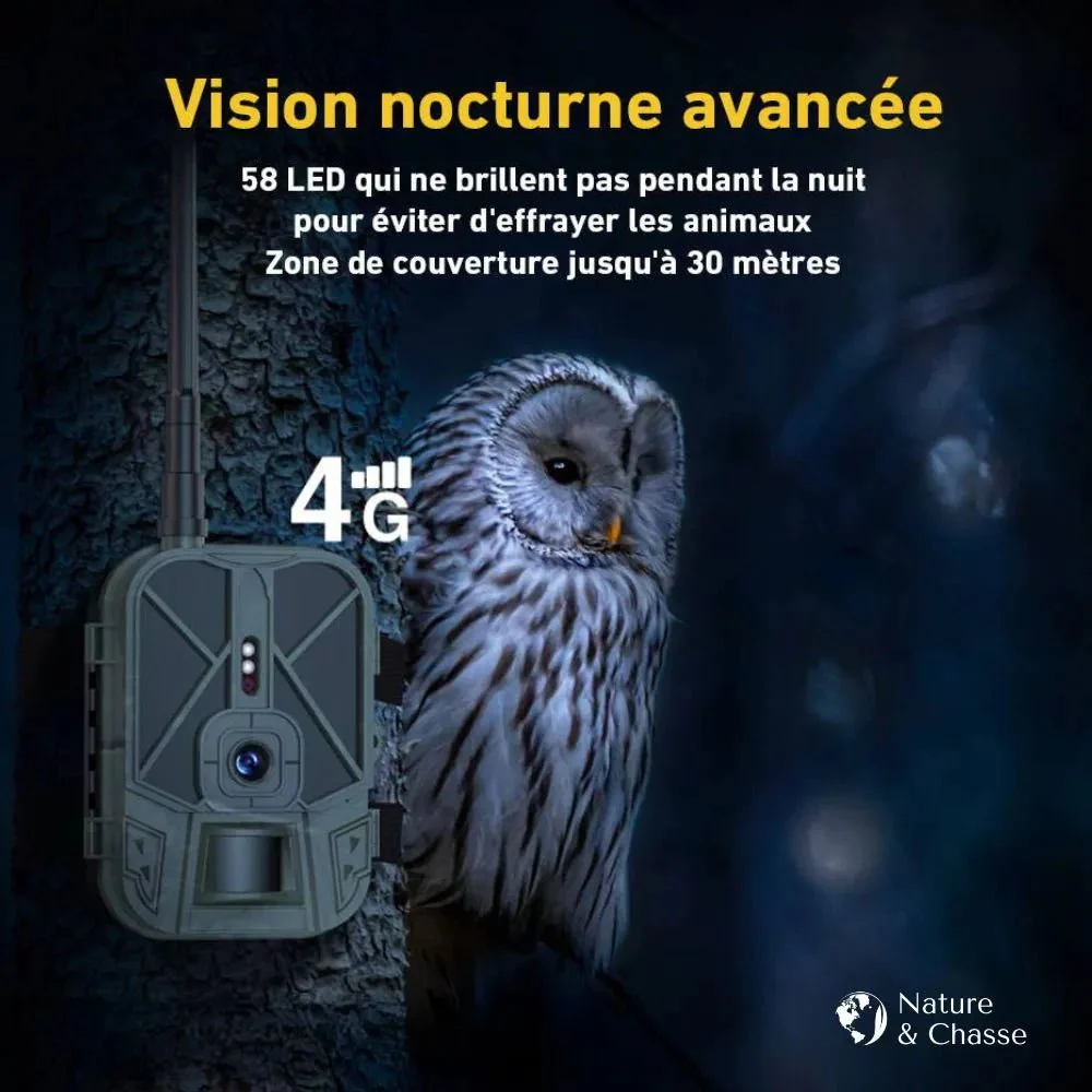 Caméra de Chasse Connectée - Nature & Chasse® - Image 3