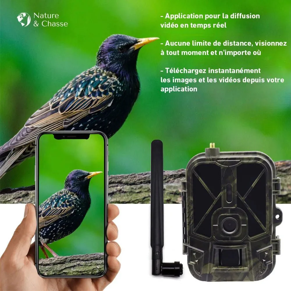 Caméra de Chasse Connectée - Nature & Chasse® - Image 5