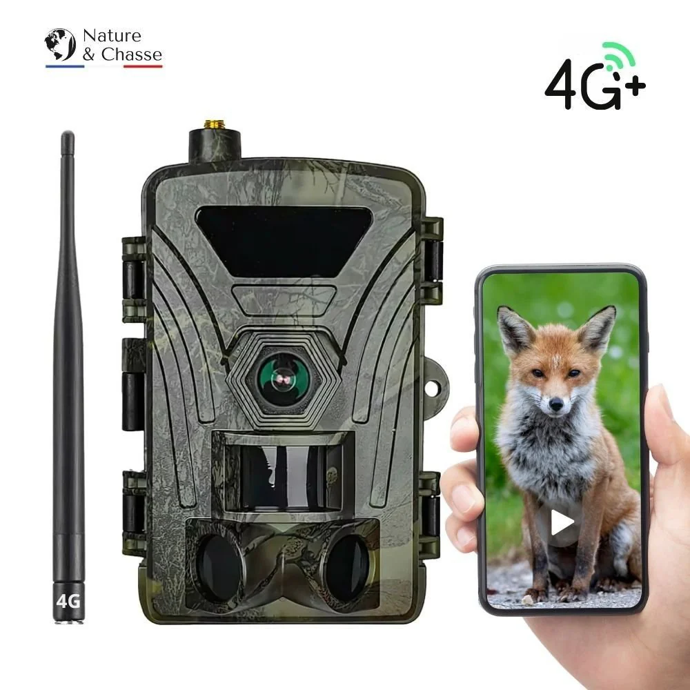 Caméra de chasse avec écran 4G+