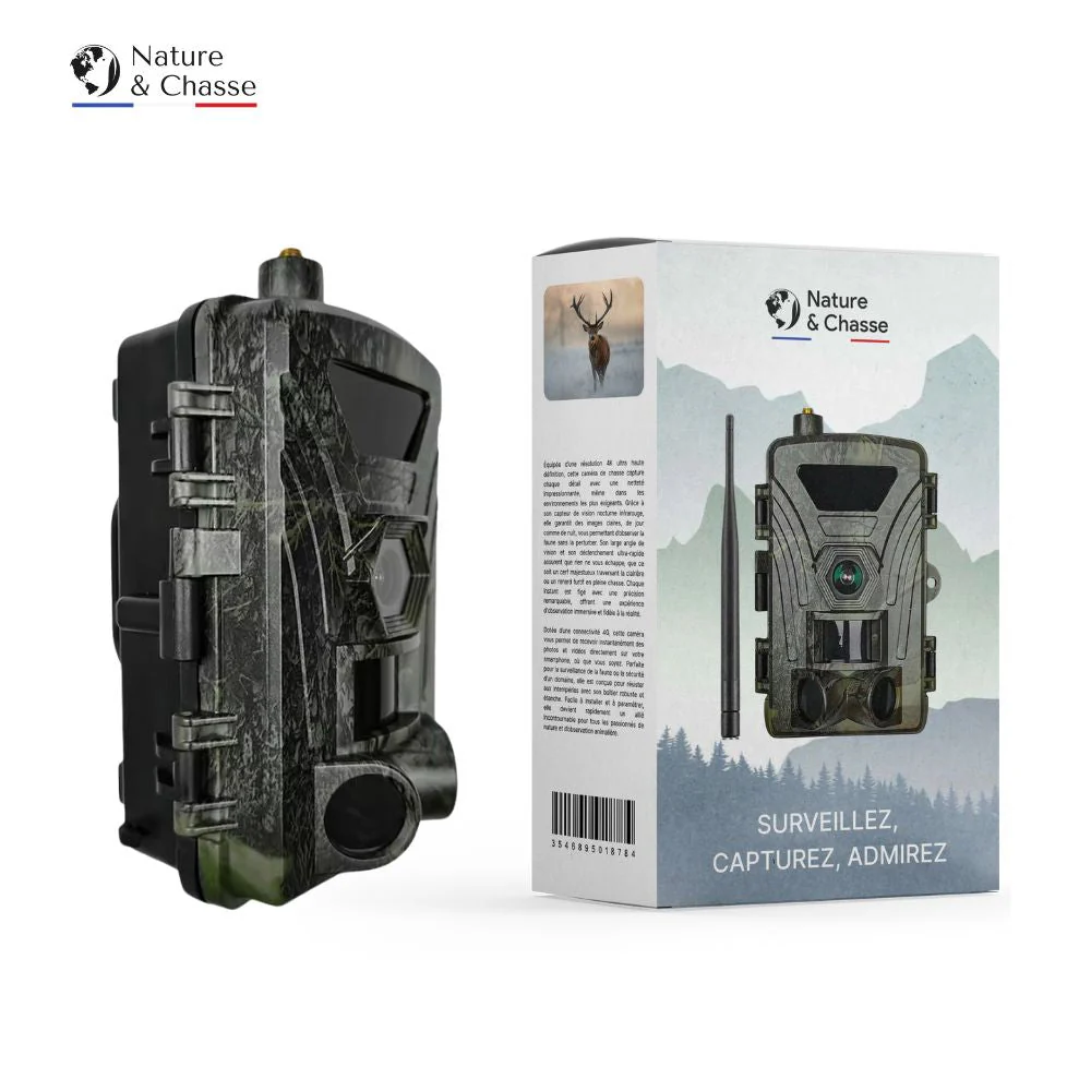 Caméra de chasse avec écran 4G+ - Image 2