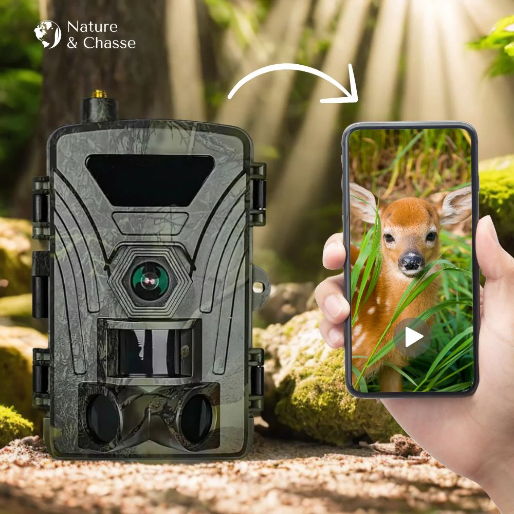 Caméra de chasse avec écran 4G+ - Image 3