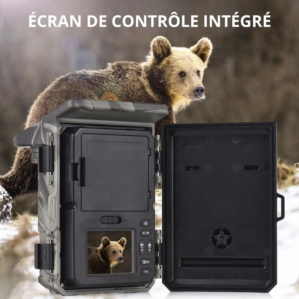 Caméra de chasse Solaire avec écran - Nature & Chasse® - Image 5